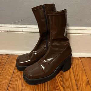 MIISTA Brown Noely Boots EUR40